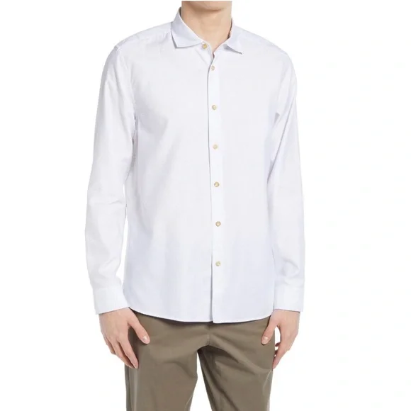 Ted Baker London | Shirts | Ted Baker London Buttonup Dress Shirt Slim Fit White Size 7 New Wtag 59 | Poshmark Ted Baker London | Shirts | Ted Baker London Buttonup Dress Shirt Slim Fit White Size 7 New Wtag 59 | Poshmark